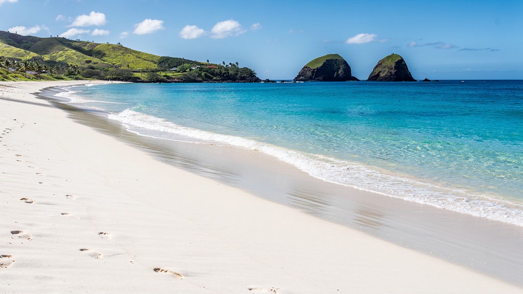 Kailua Beach with the Mokulua islands on Oahu